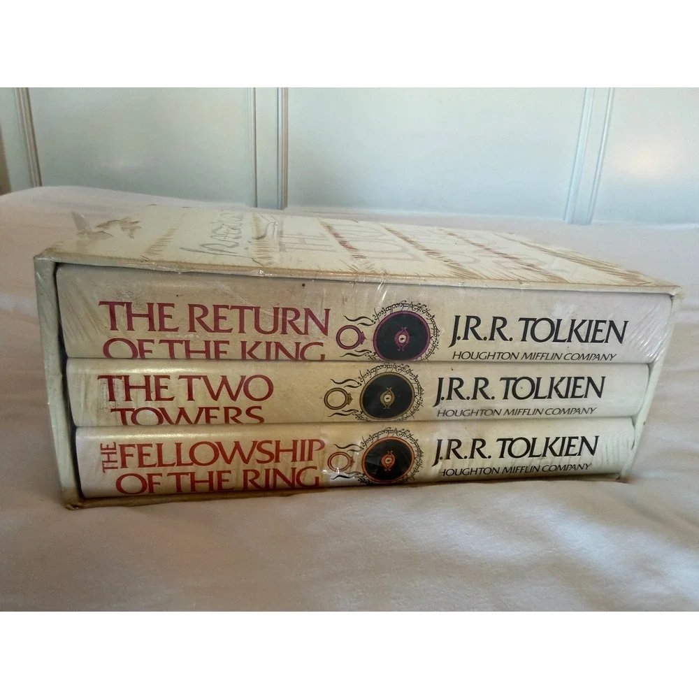 J.R.R. Tolkien The Lord of the Rings Box Set Sealed Houghton Mifflin 1978 Vintag